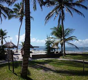 Blick vom Tauchcenter aus