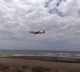Iberia im Anflug bei Nicht-Strandwetter