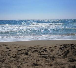 Sandstrand von Agios Gordis