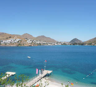 Akyarlar vom Xanadu Hotel gesehen...