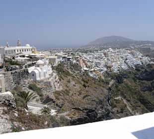 Blick auf Fira