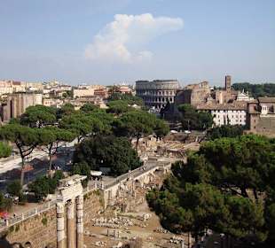 Forum Romanum mit Kolosseum