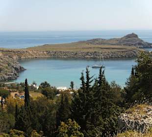 Bucht vonLindos