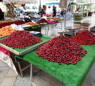 Rundgang über den Wochenmarkt von Aix-en-Provence