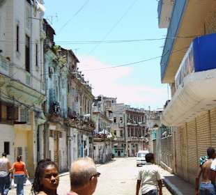 Seitenstraße in Havanna