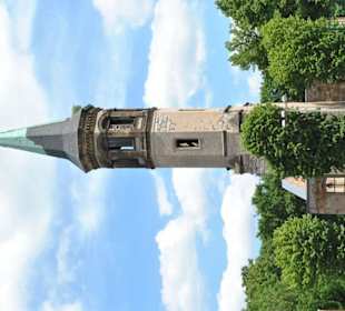 Kościół Ewangelicki w Miłkowie - wieża.