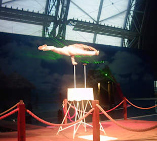 Abendshow in der Südsee