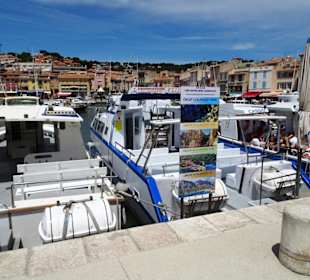 Impressionen aus dem Hafen von Cassis