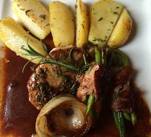 Schweinsrückensteak...