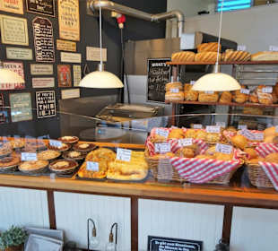 Auslage von Migge's Danish Bakery