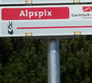 Auf dem Weg zur Aussichtsplattform AlpspiX 