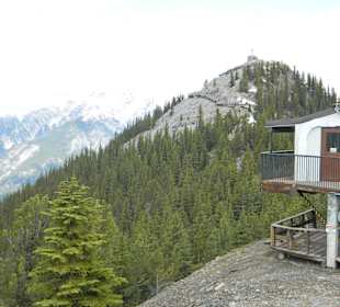 Blick zum Nebengipfel