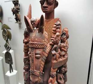 In der Völkerkundeabteilung des Museums