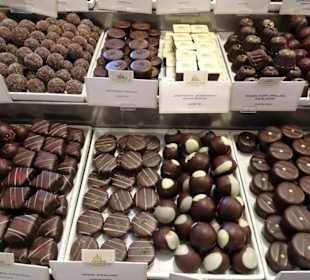Im Werksverkauf der Confiserie Lauenstein