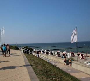 Blick auf den Strand