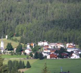 Gadertaler Straße Blick auf La Villa