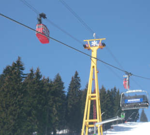Lift zum Fichtelberghaus