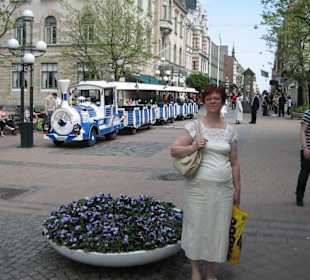 Na deptaku w centrum miasta