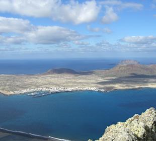 Blick auf La Graciosa 