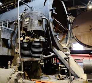 Lokomotiven des Museums im Ringlokschuppen