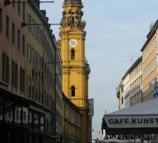 Straatbeeld in münchen