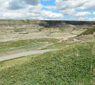 Blick auf die Bad Lands 