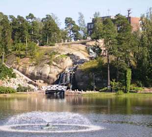 Der Wasserpark Sapokka in Kotka