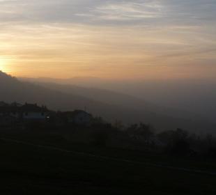 Abendstimmung über Bergolo