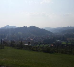 Blick hinunter auf Gamlitz