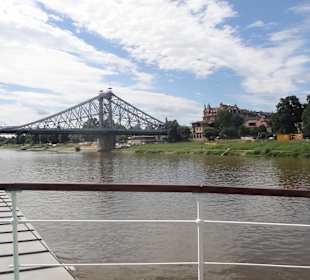 Blaue Brücke bei Dresden