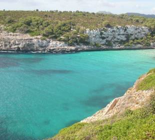 die traumhafte Badebucht Cala Romantica