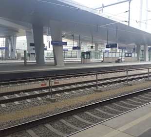 Wiener Hauptbahnhof in Bau (im Juni 2014)