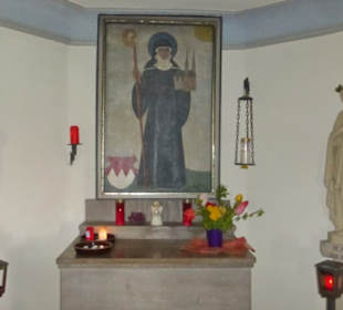 In der Gertraudis-Kapelle bei Gerolzhofen