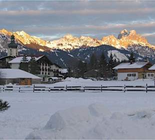 Abendstimmung in Tannheim