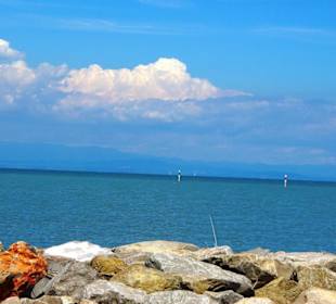 Leuchtturm Richtung Lignano