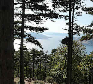 Bei einem Ausflug zur Insel Krk