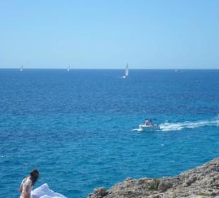 Auf dem Weg zum Strand