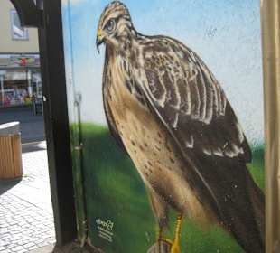 Wunderschöne Mauerbemalungen