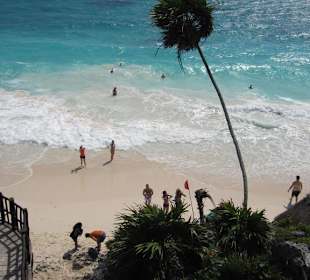 Strand in Tulum