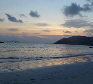 Sonnenaufgang Anse Volbert