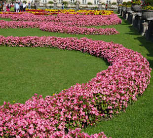 Impressionen vom Rundgang durch den Mirabellgarten
