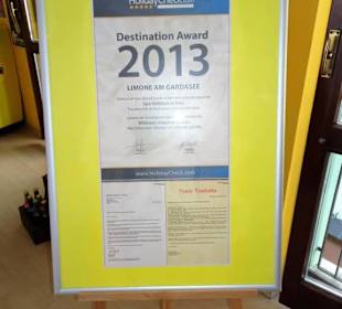 Die Auszeichnung von HolidayCheck