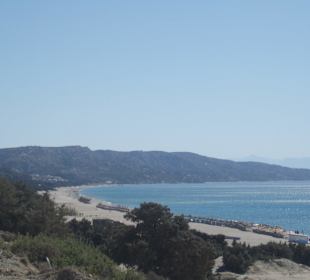 Blick auf den Strand