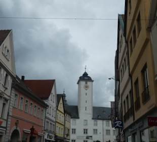 Blick von der Burgstraße zum Deutschordensschloss