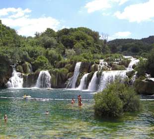 Die Krka Wasserfälle
