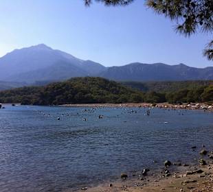 Badepause beim Ausflug