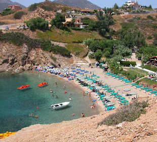Blaue Lagune von Bali