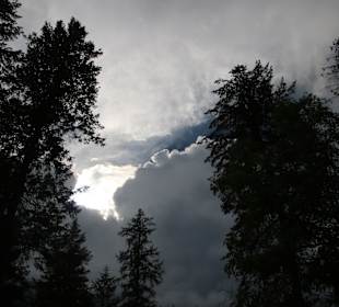 ....zieht ein Gewitter auf?