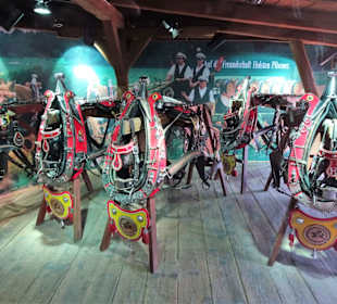 Geschirr der Brauereipferde