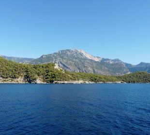 Bootstour in der Bucht von Ölü Deniz